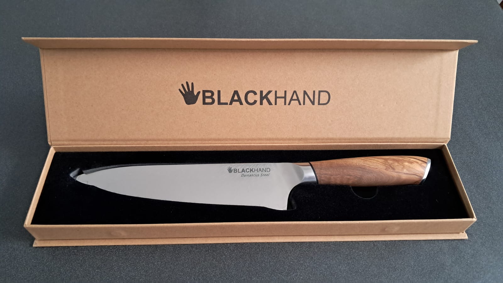 Toltén Cuchillo Damasco 8"