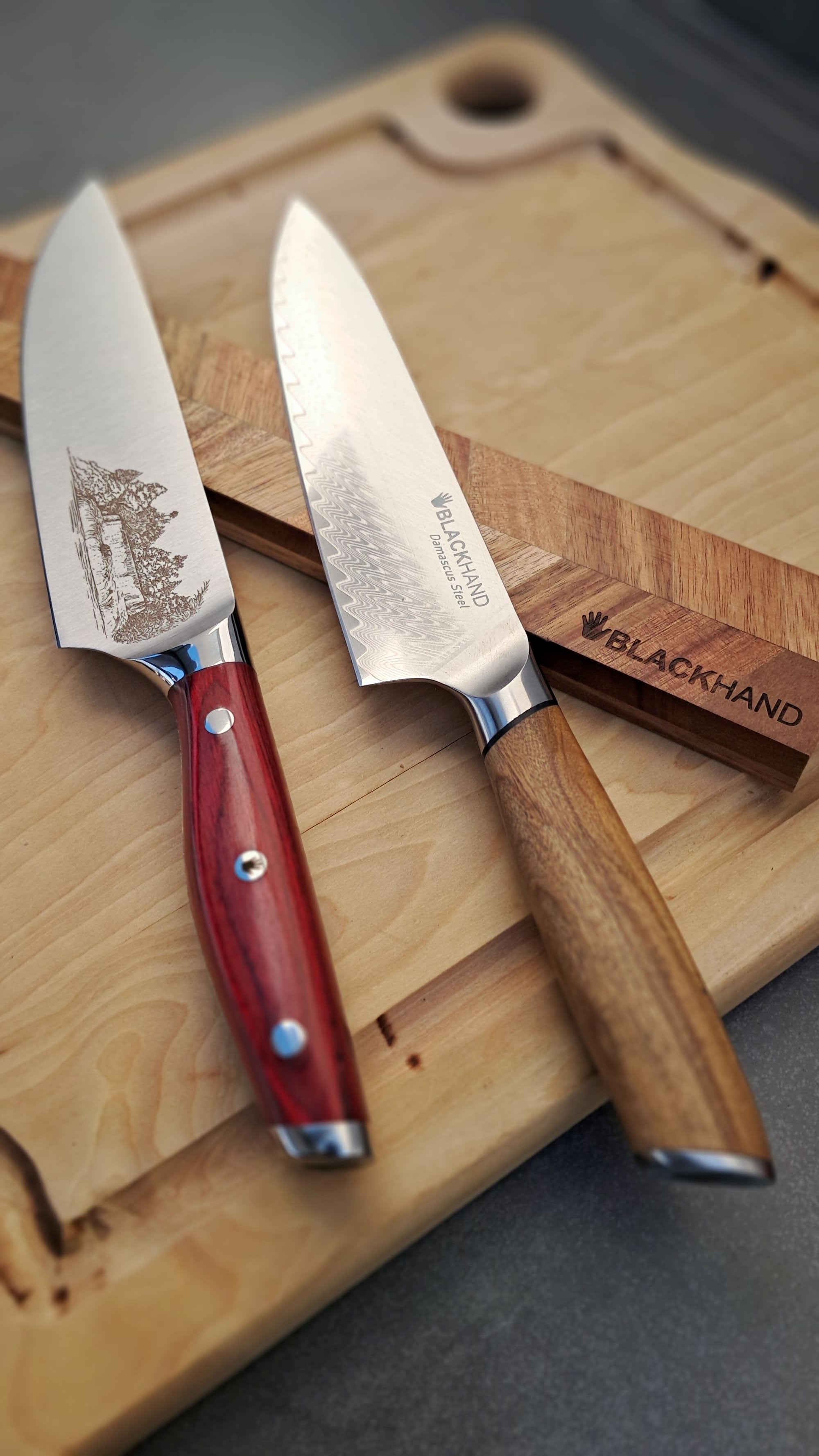 Barra magnética madera de acacia 35 cm.