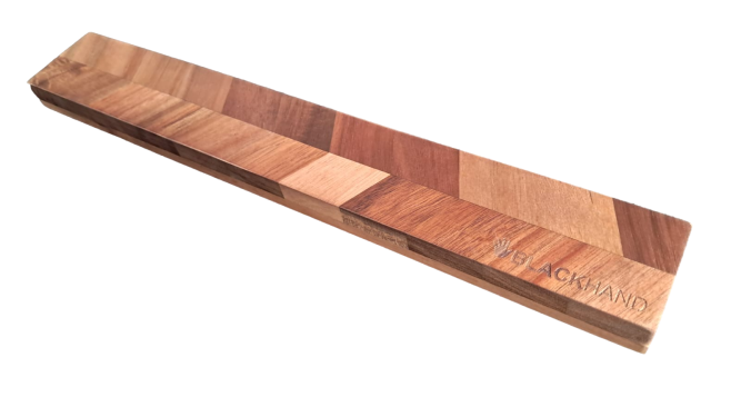 Barra magnética madera de acacia 35 cm.