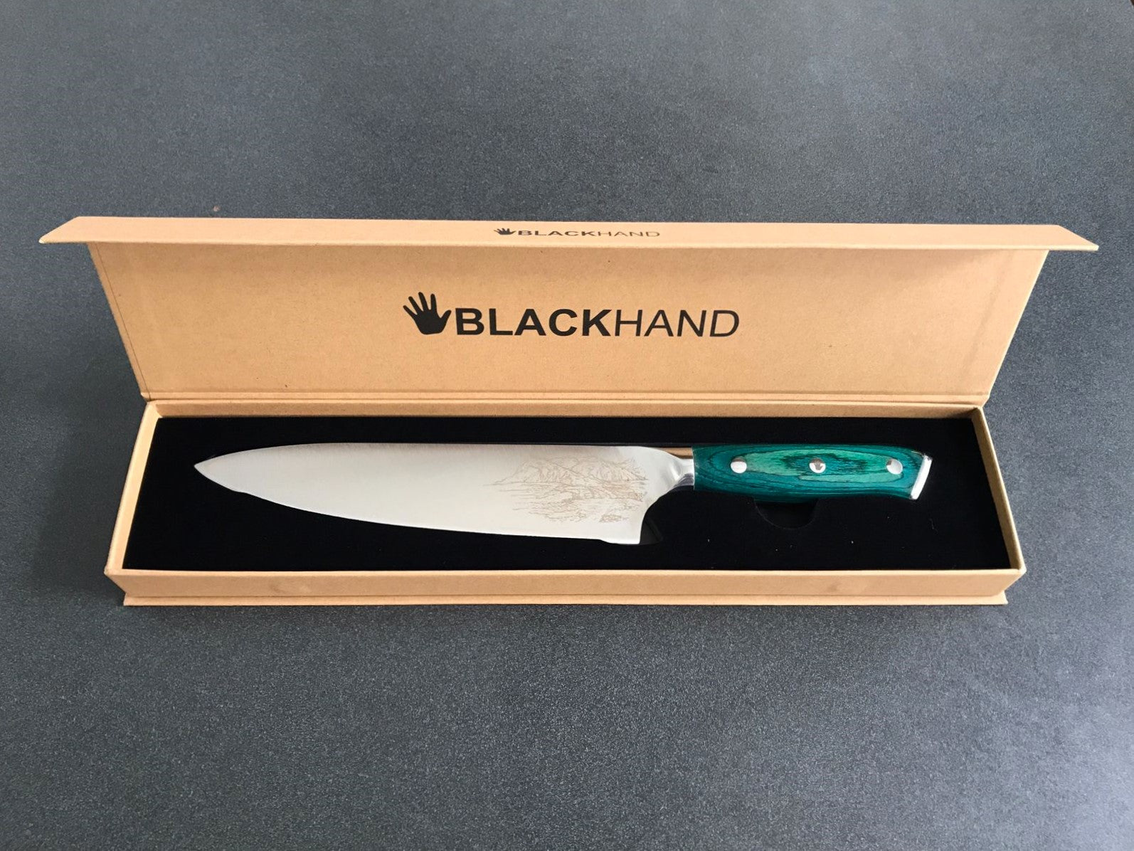 Puelo Cuchillo Acero Alemán 8"